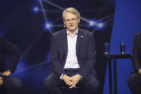 Bühnenpräsentation auf der Hannnover Messe 2026