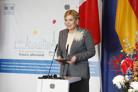 Verleihung des Deutsch-Französischen Parlamentspreises 2025 in Berlin