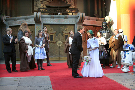 Star Wars Hochzeit in Los Angeles