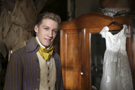 Fototermin am Set der Disney Channel Serie 'Binny und der Geist' in Potsdam