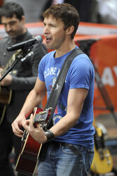 James Blunt live bei 'Today', New York