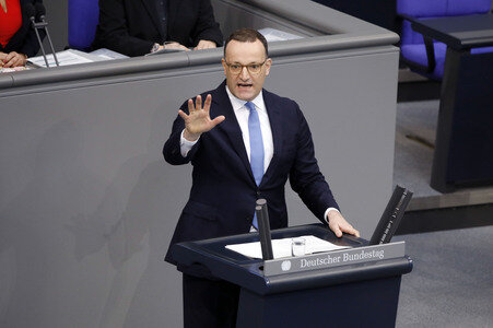 27. Sitzung des Deutschen Bundestages in Berlin