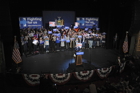 Hillary Clinton in New York