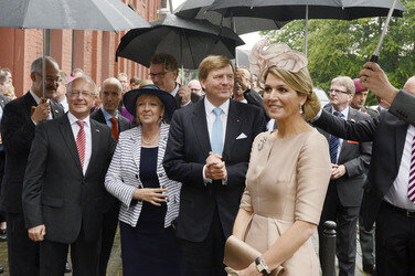 Arbeitsbesuch des niederändischen Königspaares, Essen