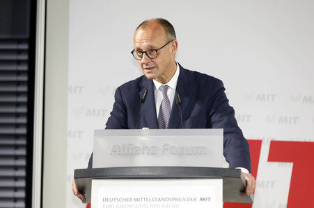 Verleihung des Sonderpreises vom Deutschen Mittelstandspreis 2025 in Berlin