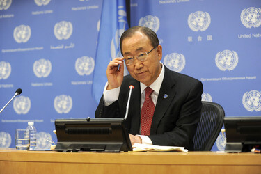 UN End-of-Year Pressekonferenz, New York