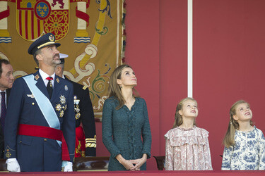 Militärparade am spanischen Nationalfeiertag, Madrid