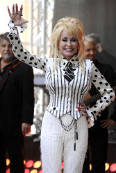 Dolly Parton bei der NBC-Show 'Today', New York