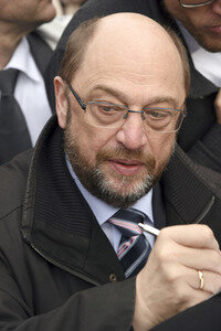 SPD-Kanzlerkandidat Martin Schulz in Darmstadt