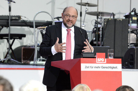 Wahlkampfveranstaltung mit Martin Schulz in Köln