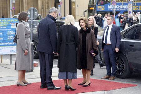 Besuch von Königin Silvia von Schweden in München