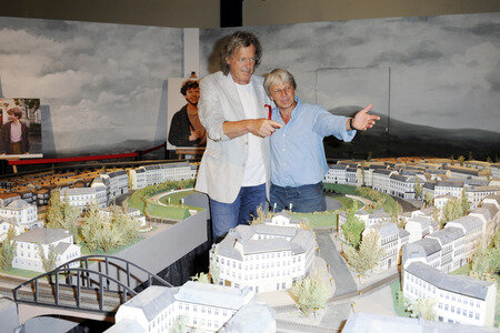 Präsentation einer neuen Filmrequisite aus dem Film 'Timm Thaler' in Potsdam