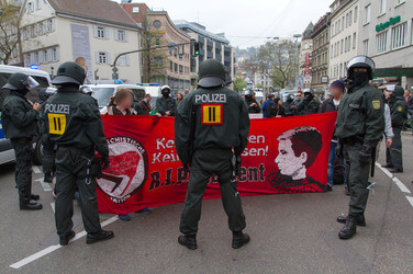 Bildungsplan-Demos in Stuttgart