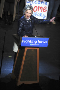 Hillary Clinton in New York