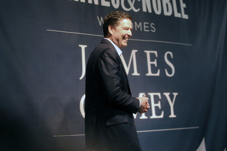 James Comey Buchpräsentation in New York