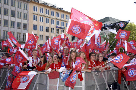 Meisterfeier 2017 des FC Bayern München