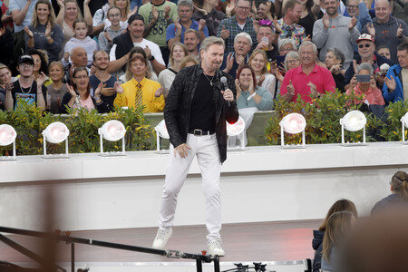 TV-Show 'ZDF-Fernsehgarten' in Mainz