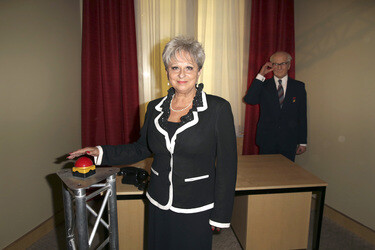 Einweihung des Mauerfall-Sonderbereichs bei Madame Tussauds, Berlin