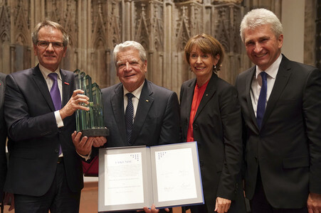 Verleihung Europäischer Handwerkspreis 2018 an Joachim Gauck in Köln