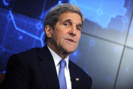 John Kerry diskutiert den Iran Deal in New York