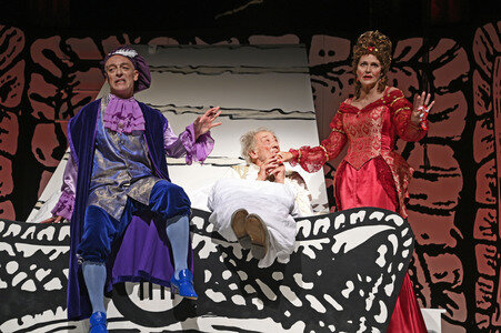 Theaterprobe 'Der eingebildet Kranke' in Berlin