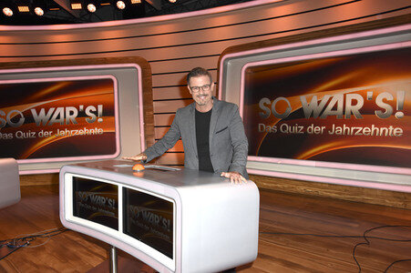 Fototermin zur Quizshow 'So war's! Das Quiz der Jahrzehnte' in Ismaning
