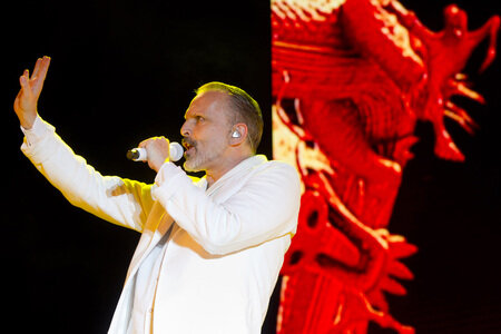 Konzert von Miguel Bosé in Torrejón de Ardoz