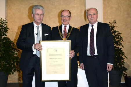 Verleihung des Goldenen Ehrenrings der Stadt Mönchengladbach