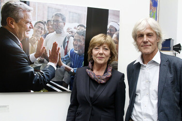 Eröffnung der Ausstellung 'Bürger Gauck. Unterwegs mit einem unbequemen Präsidenten' in Hamburg