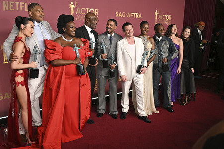 Preisträger Phtotocall der Actor Awards 2026 in Los Angeles