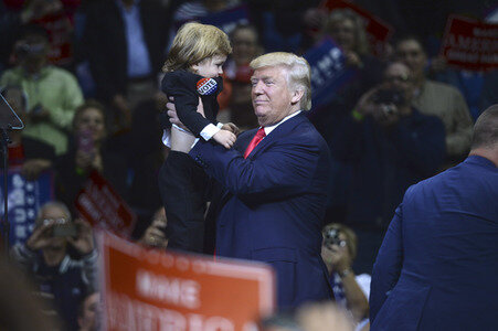Donald Trump Wahlkampfveranstaltung in Wilkes-Barre
