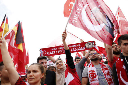 Erdogan-Demo in Köln