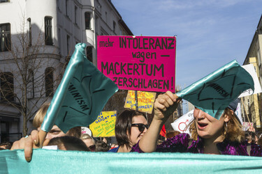 Weltfrauentag Demo, Berlin