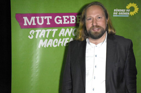 Wahlparty der Grünen in München