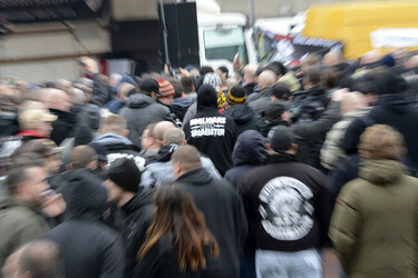 Demonstration 'Hooligans gegen Salafisten', Hannover