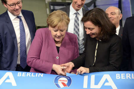 Eröffnung der Luftfahrtmesse ILA 2018 in Berlin