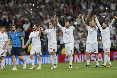 Champions League Match Real Madrid vs Manchester City in Madrid