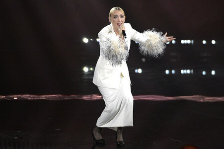 TV-Show 'Sanremo Top' in Rom