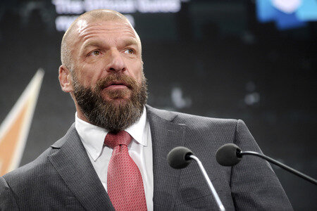 Pressekonferenz zur WWE WrestleMania in New York