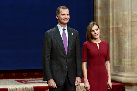 Emfpang zur Verleihung der Princess of Asturias Awards 2015 in Oviedo