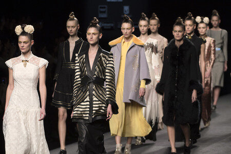 Teresa Helbig Fashion Show auf der Mercedes-Benz Fashion Week Madrid Autumn/Winter 2018