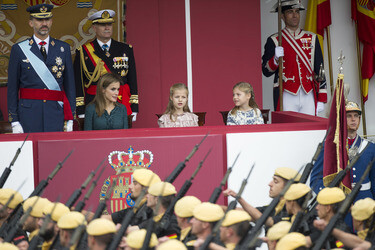 Militärparade am spanischen Nationalfeiertag, Madrid