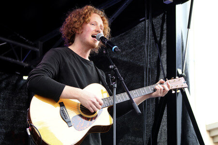 Empfang von Michael Schulte in Buxtehude