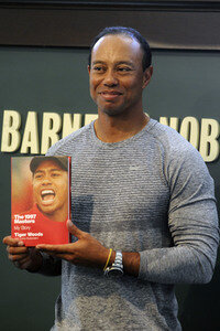 Signierstunde von Tiger Woods in New York