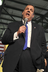 Chris Christie gibt Präsidentschaftskandidatur bekannt in Livingston