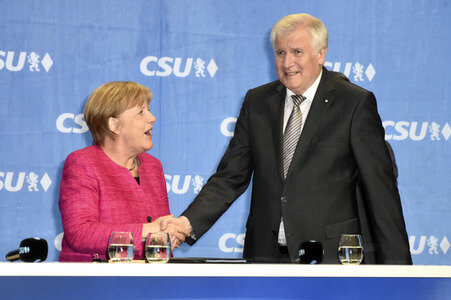 Wahlkampfveranstaltung der CSU in München