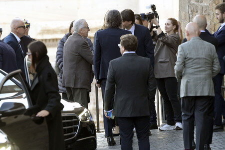 Verleihung des Lupa Capitolina an Robert De Niro in Rom