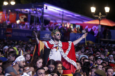 WM-Fanmeile beim Finalspiel Deutschland gegen Argentinien, Berlin