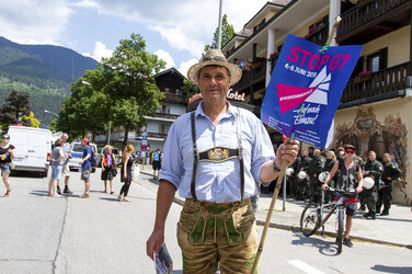 G7 Gipfel auf Schloss Elmau in Bayern
