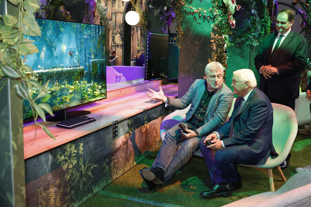 Der Bundespräsident auf der Gamescom 2026 in Köln